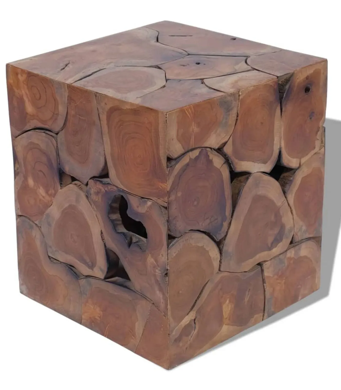 Outlet Krukken/Salontafel massief teakhout Stoelen