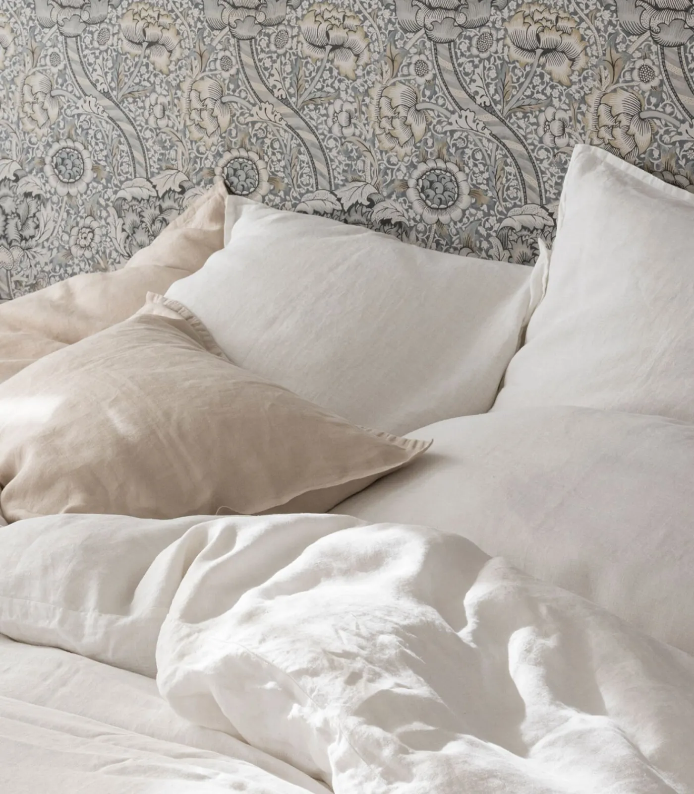 Clearance Kussensloop van gewassen hennep, DELICATE HENNEP Kussenslopen