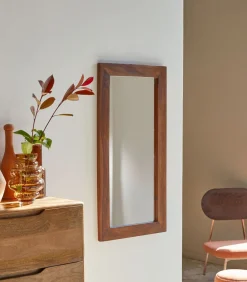 Sale Kwarto - Massief palissander spiegel 100x50 cm Spiegels