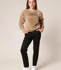 Kinderen Deeluxe KYLERA - Sweatshirt van imitatiebont met "LOVERS"-borduursel