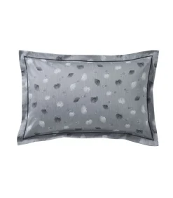 Blanc des Vosges KYOTO Graphite - Kussensloop Jacquard katoen