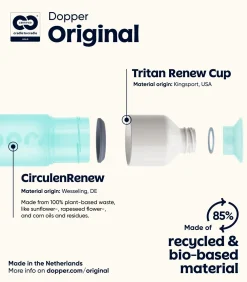 Dopper La gourde Original Bleu Polaire 450ml