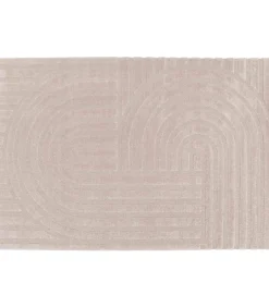 Clearance Laagpolig vloerkleed met eigentijds patroon 120 x 170 cm Tapijten