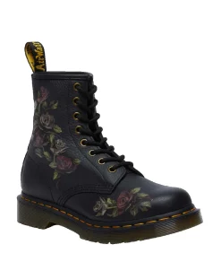 Hot Laarzen Dr. Martens 1460 Decayed Roses zwart DAMES Schoenen
