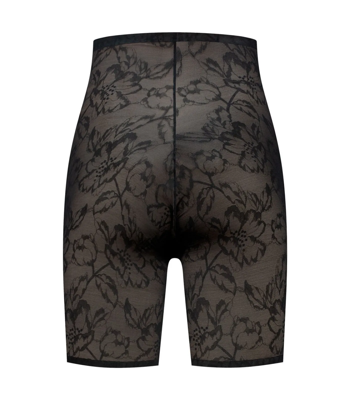 DAMES Bye Bra Lacy Short Met Hoge Taille | Zwart S