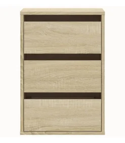 vidaXL Ladekast 40x41x58 cm bewerkt hout sonoma eikenkleurig