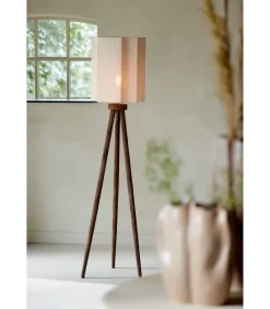 Online Lampenkap Dasli - Bruin - Ø10cm Lampenkappen