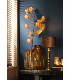 New Lampenkap Gemstone - Bruin - 20x20x15cm Lampenkappen