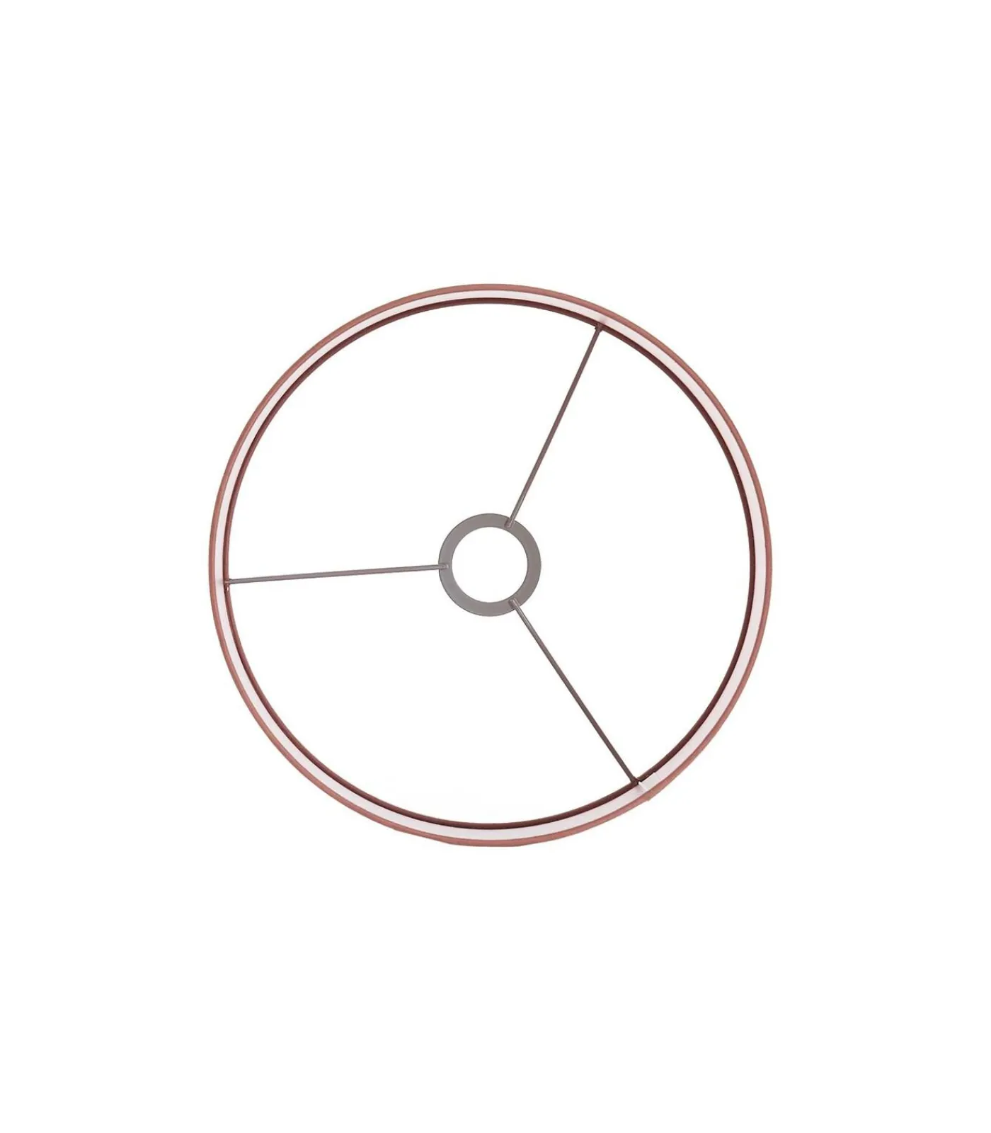 Light & Living Lampenkap Imani - Roze - 30x30x21cm