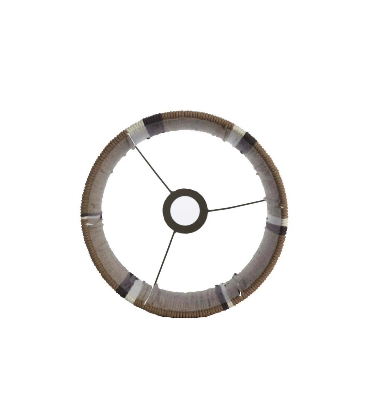 Sale Lampenkap Medan - Donkerbruin - Ø25cm Lampenkappen