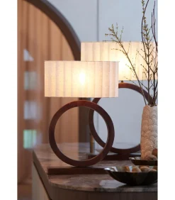 New Lampenkap ovaal Disli - Crème - 45x21x22cm Lampenkappen