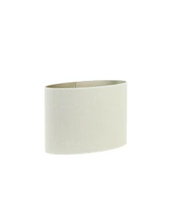 Sale Lampenkap ovaal Saverna - Eiwit - 45x21x32cm Lampenkappen