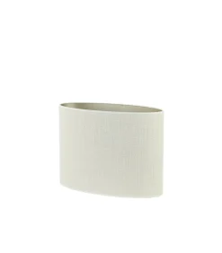 Sale Lampenkap ovaal Saverna - Eiwit - 45x21x32cm Lampenkappen