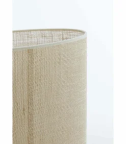 Discount Lampenkap ovaal Sendai - Zand - 38x17.5x28cm Lampenkappen