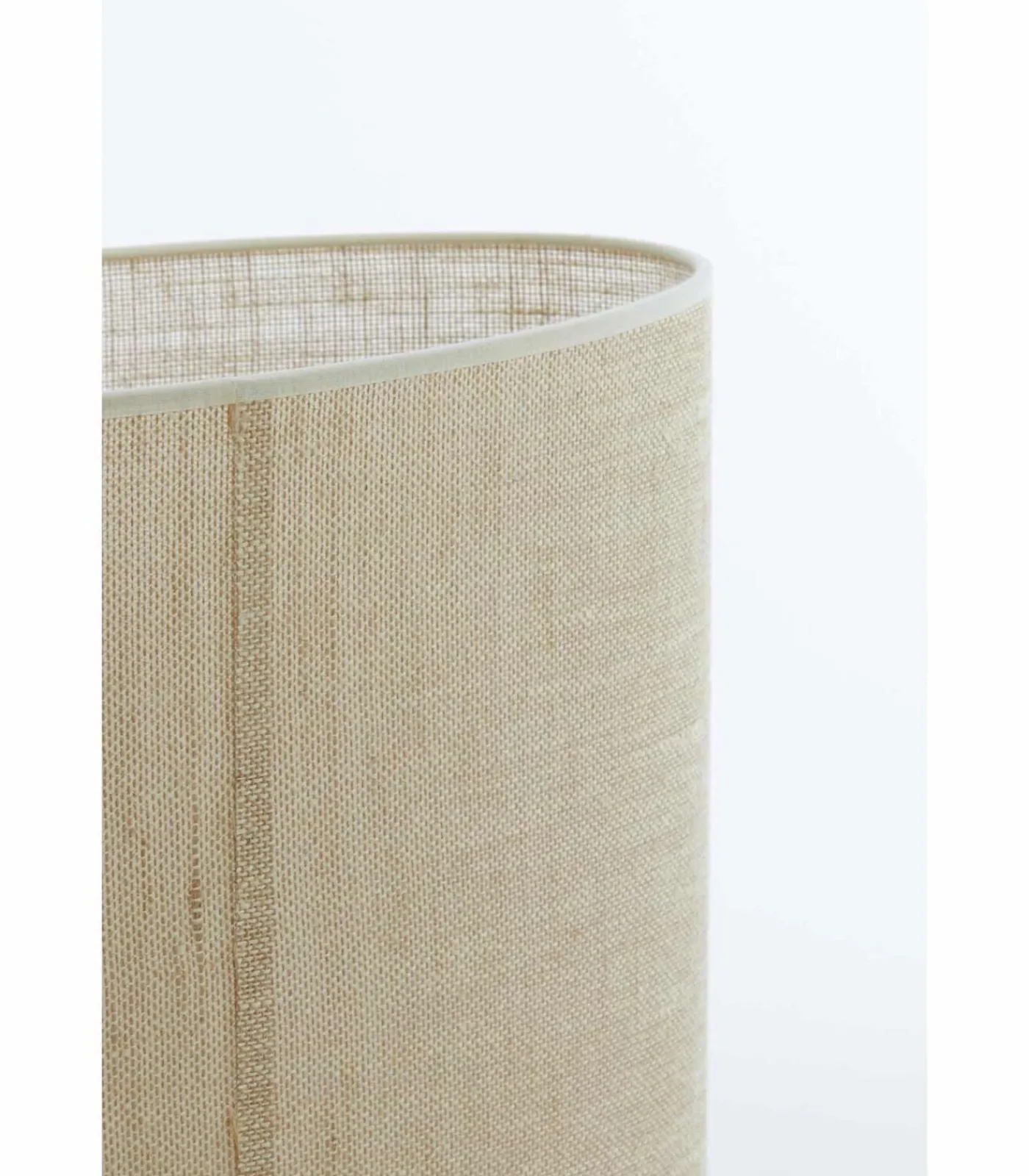 Discount Lampenkap ovaal Sendai - Zand - 38x17.5x28cm Lampenkappen