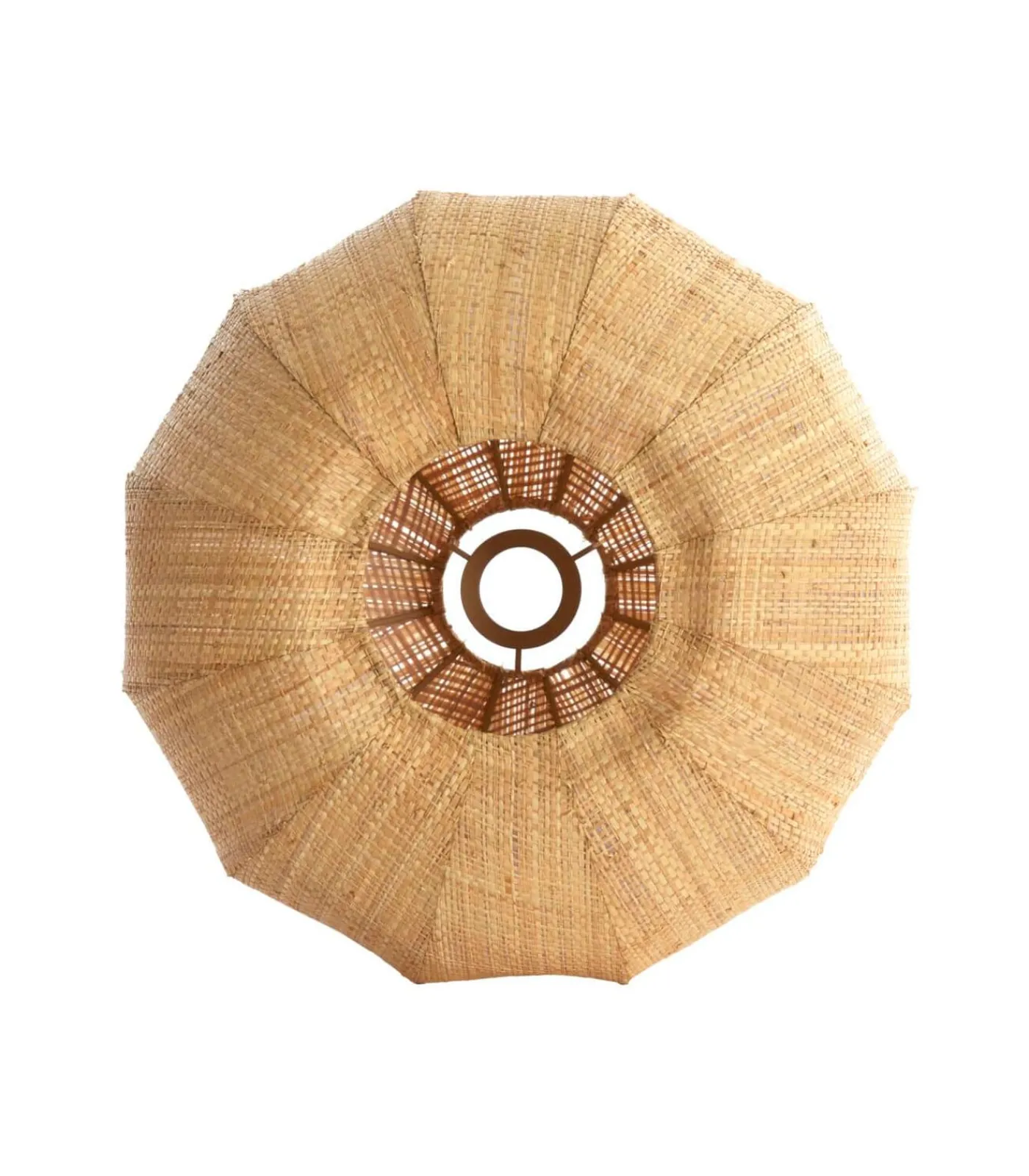 Light & Living Lampenkap Rafika - Bruin - Ø40cm