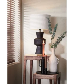 Outlet Lampenkap Saverna - Eiwit - Ø30cm Lampenkappen