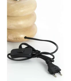 Light & Living Lampvoet Budongo - Bruin - Ø12x12cm