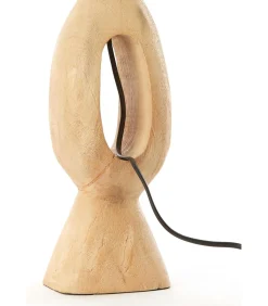 Light & Living Lampvoet Django - Mat Naturel - 11x9x45cm