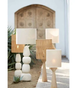 Light & Living Lampvoet Festina - Licht bruin - Ø9x33cm