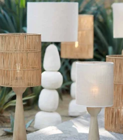 Light & Living Lampvoet Festina - Licht bruin - Ø9x40cm