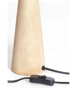 Light & Living Lampvoet Festina - Licht bruin - Ø9x40cm