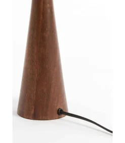 Discount Lampvoet Festina - Roodbruin - Ø9x33cm Muurverlichting