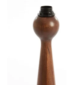 Outlet Lampvoet Festina - Roodbruin - Ø9x40cm Muurverlichting