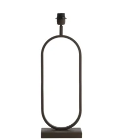 Discount Lampvoet Jamiri - Bruin - 20x13x55cm Tafellampen
