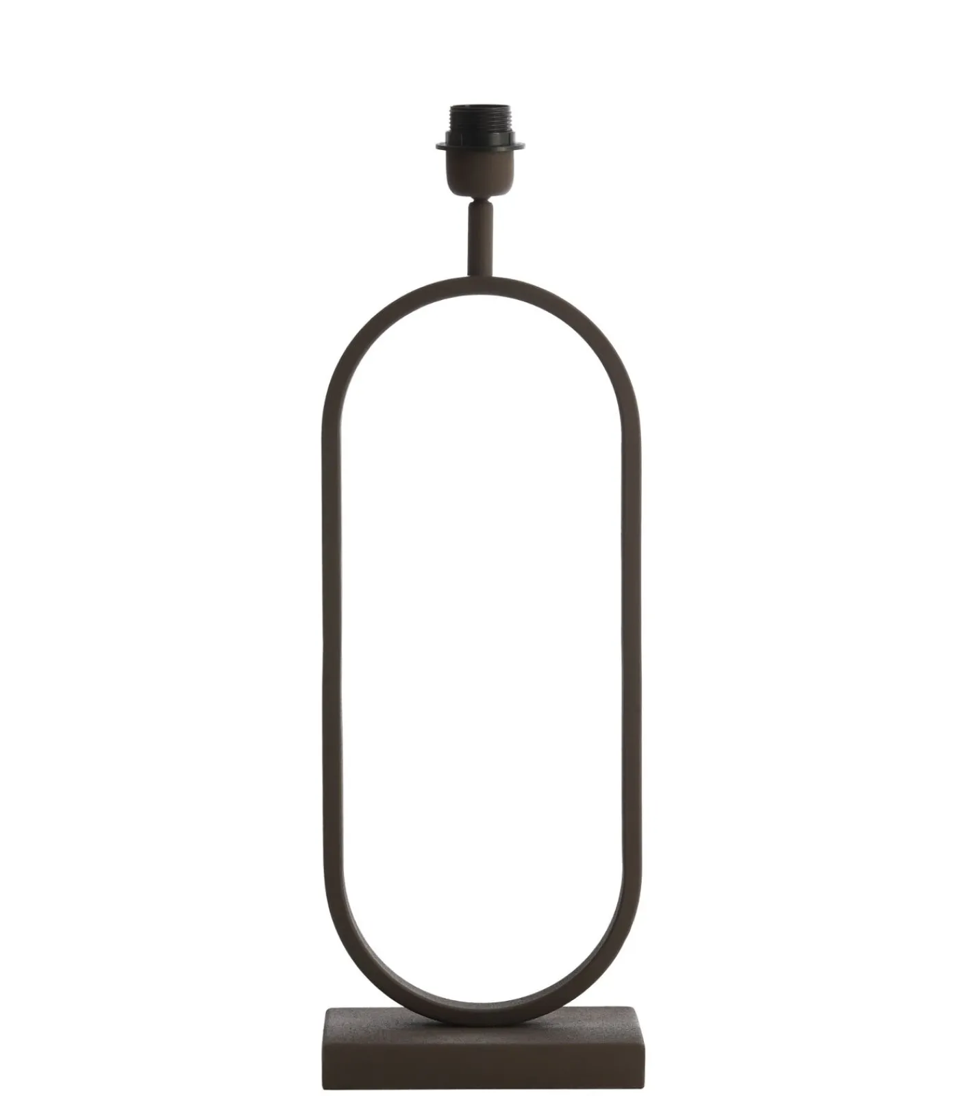 Discount Lampvoet Jamiri - Bruin - 20x13x55cm Tafellampen