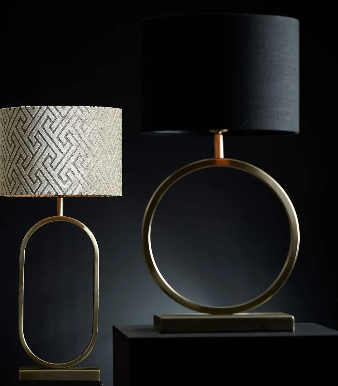 New Lampvoet Jamiri - Goud - 20x10x45cm Tafellampen