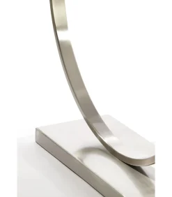 Outlet Lampvoet Liva - Nikkel - 50x15x62cm Tafellampen