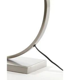 Outlet Lampvoet Liva - Nikkel - 50x15x62cm Tafellampen