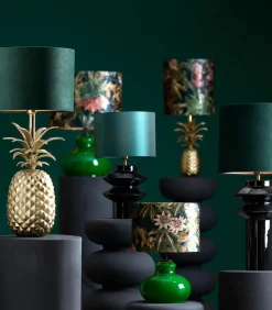 Light & Living Lampvoet Petch - Zwart - Ø22cm