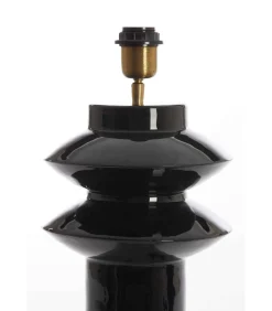 Light & Living Lampvoet Petch - Zwart - Ø22cm