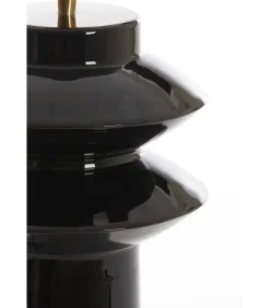 Light & Living Lampvoet Petch - Zwart - Ø22cm