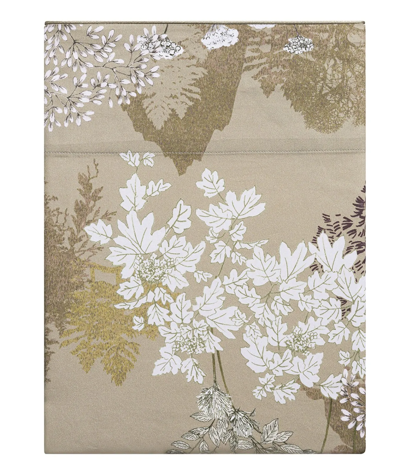 Hot Lande - Effen kussensloop in biologisch katoen satijn Lakens