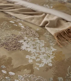 Hot Lande - Effen kussensloop in biologisch katoen satijn Lakens