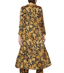 DAMES SELMARK Lang negligé P117 ACANTHUS