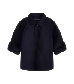 Clearance Langarm popeline blouse voor baby Kinderen Topjes & Hemdjes