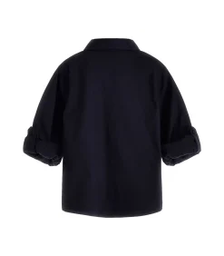 Clearance Langarm popeline blouse voor baby Kinderen Topjes & Hemdjes