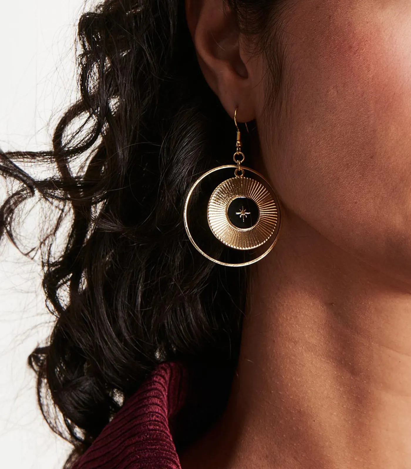 Online Lange gouden oorbellen DAMES Oorbellen