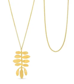 Best Lange gouden Silvela hanger ketting DAMES Halskettingen