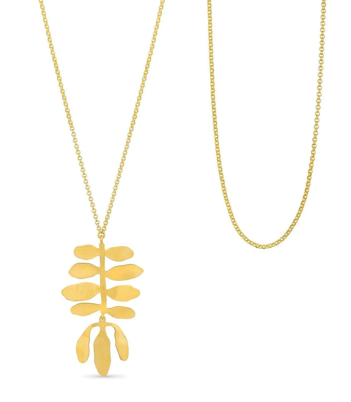 Best Lange gouden Silvela hanger ketting DAMES Halskettingen