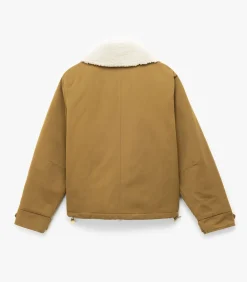 DAMES Koton Lange Jas Met Zakdetail Peluskraag