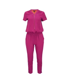 New Lange jumpsuit met elastische taille DAMES Jumpsuits