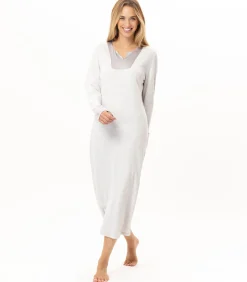 Discount Lange katoenen nachthemd ANDY 111 DAMES Nachtmode