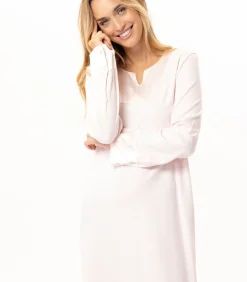 DAMES LE CHAT Lange katoenen nachthemd ANDY 111