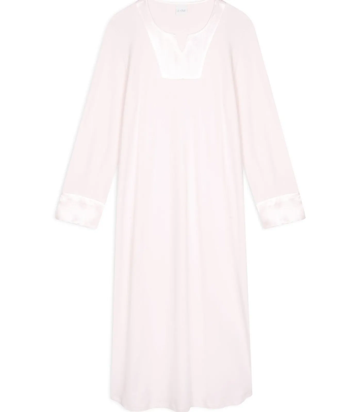 DAMES LE CHAT Lange katoenen nachthemd ANDY 111