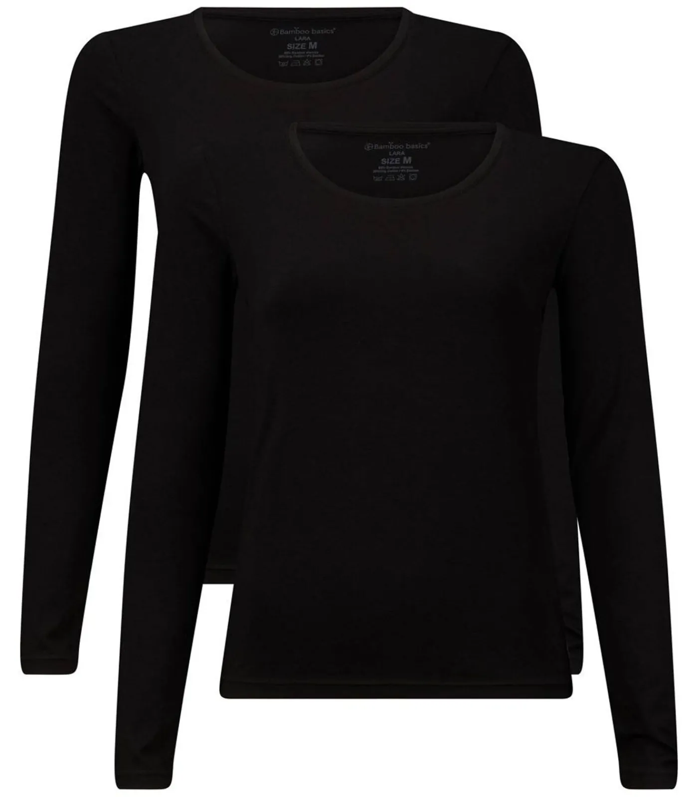 Lange mouw LARA Set van 2 DAMES Onderhemden